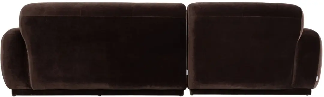 Zuiver Hazel Loungebank Links 267cm - 4 Zitplekken Bruin - afbeelding 3 van 6