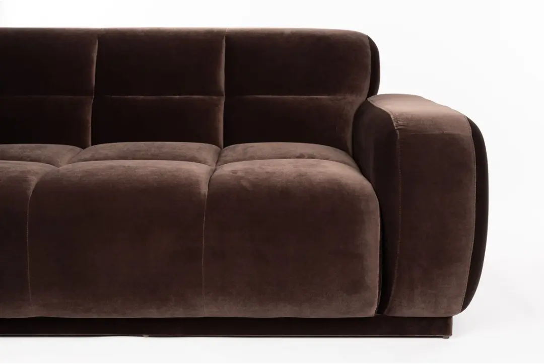 Zuiver Hazel Loungebank Links 267cm - 4 Zitplekken Bruin - afbeelding 6 van 6