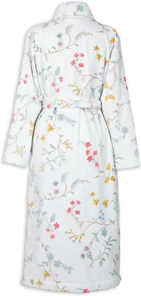 Pip Studio Les Fleurs Badjas - Wit S - afbeelding 6 van 6
