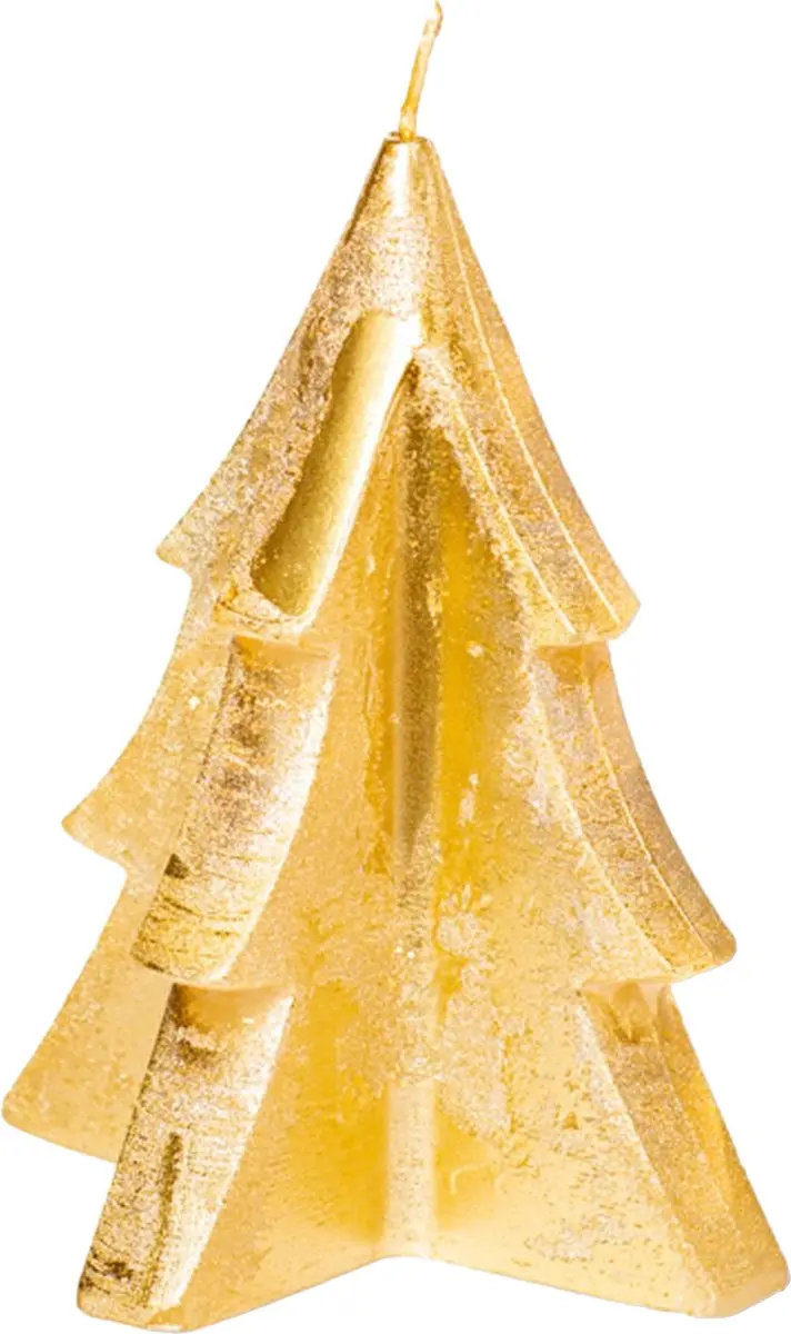 Home Society Kerstboomkaars 'Denn' - Goud - afbeelding 3 van 3