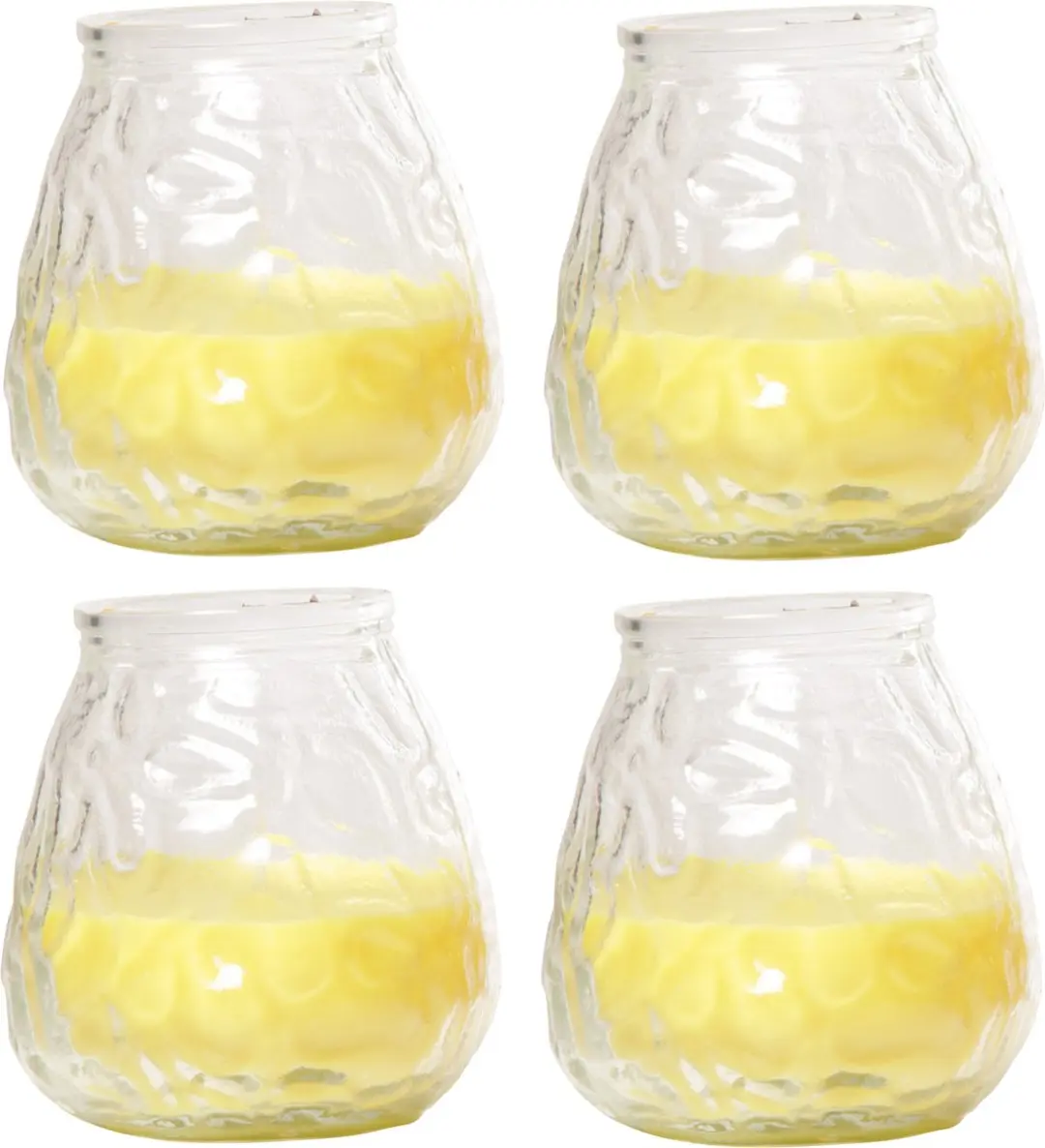 Citronella lowboy tafelkaars
