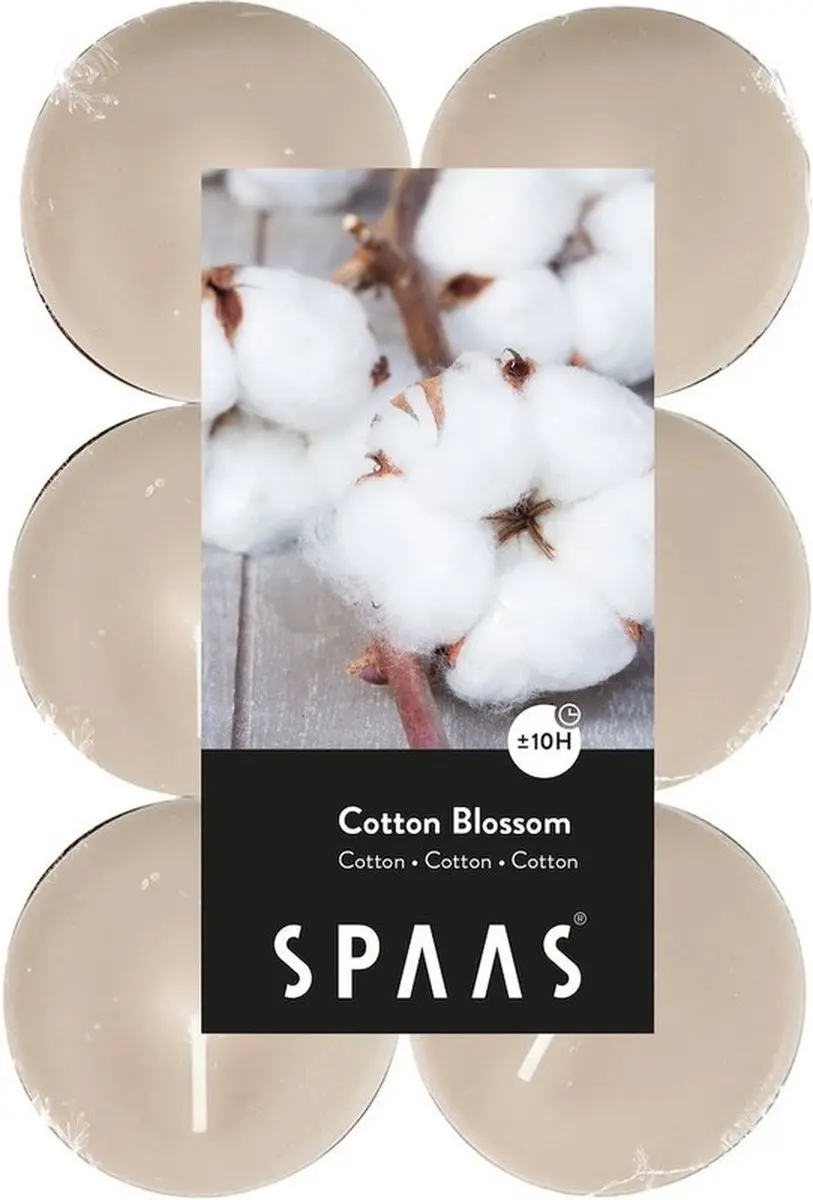 Spaas Geurtheelichtjes/waxinelichtjes