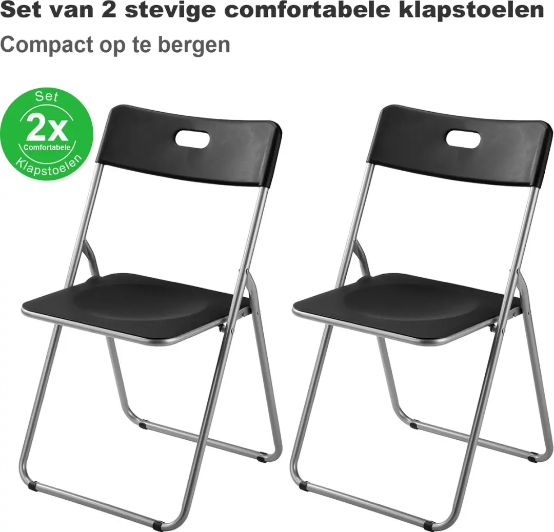 Bardi 2 Delige Klapstoelenset