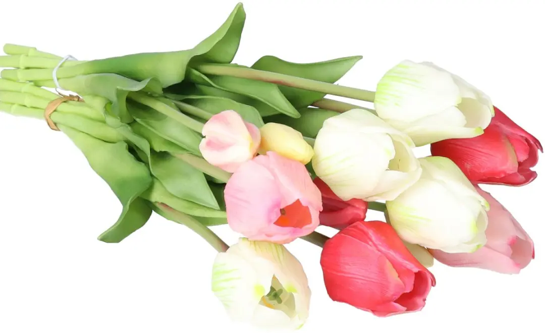 Bellatio Design Kunst tulpen boeket Sally