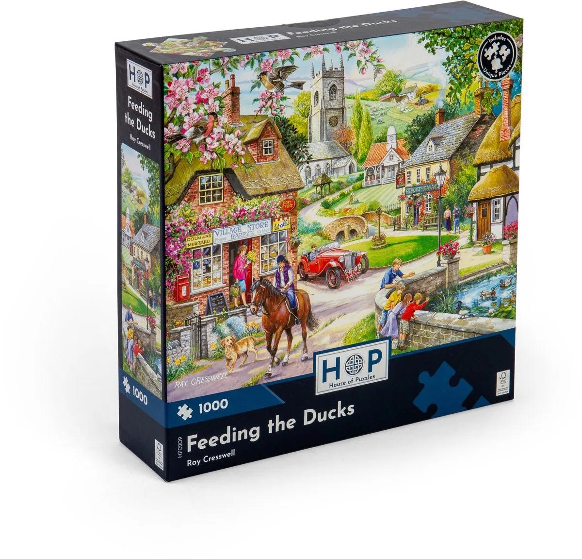 House Of Puzzles Feeding The Ducks Legpuzzel 1000 Stuks - HP0209