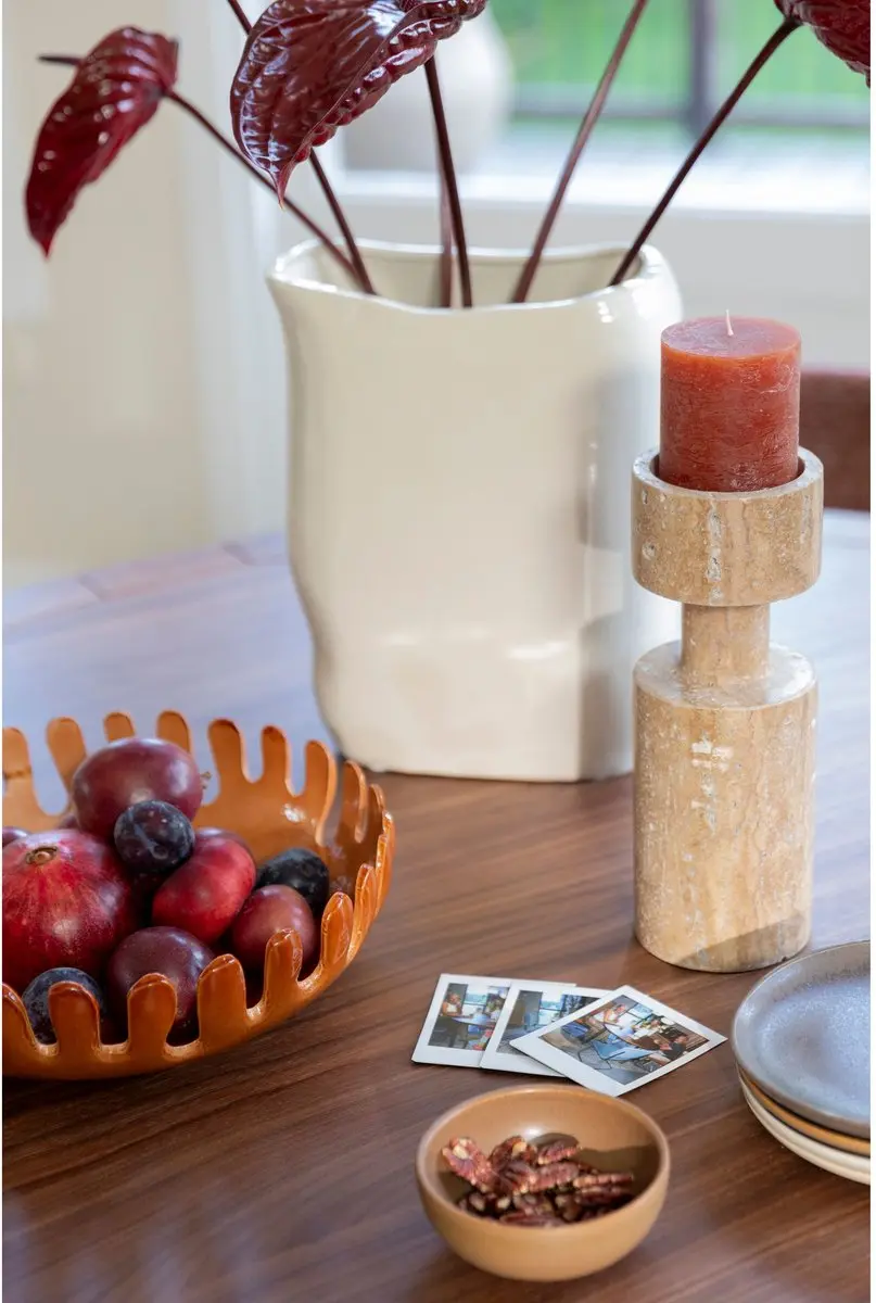 Zuiver Onda Decoratieve Schaal Set - 2 Stuks Cognac - afbeelding 4 van 6