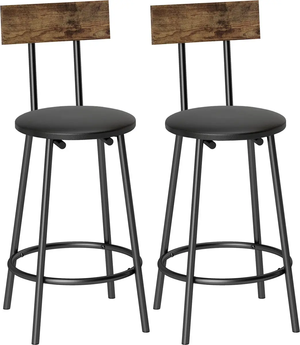 ECTEATOY® Set van 2 Barkrukken