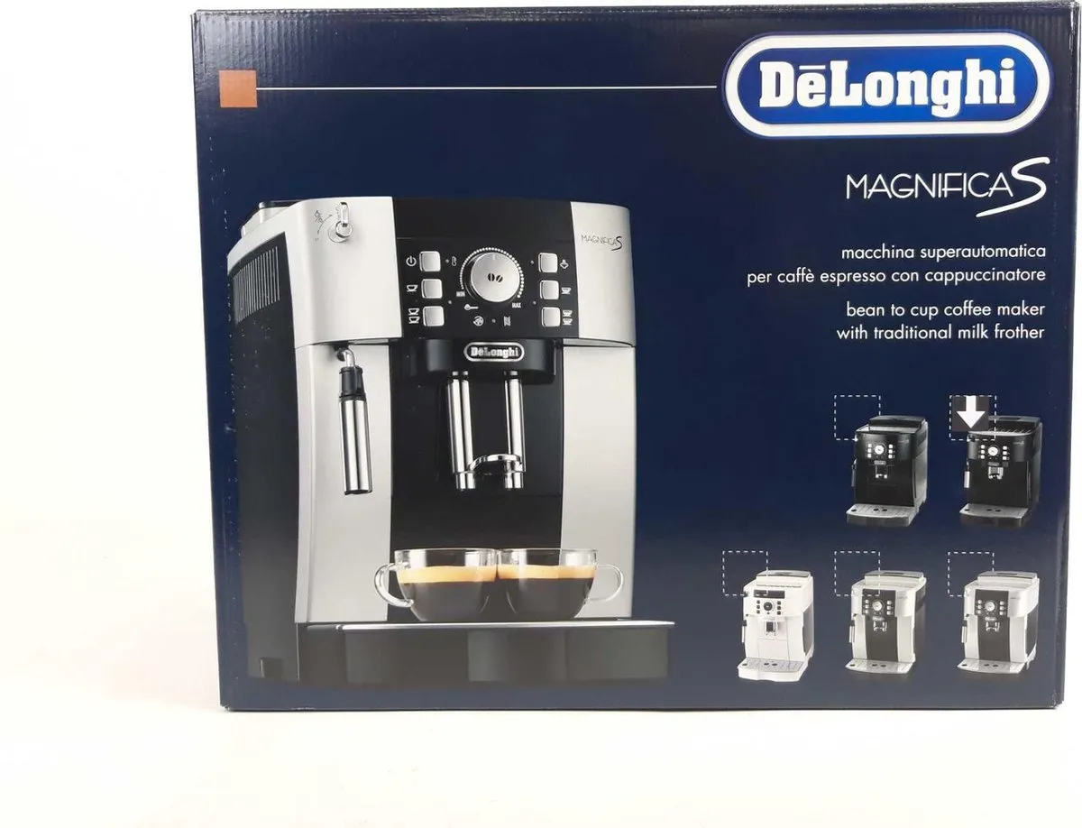 De'Longhi Magnifica S ECAM21117B Volautomatische Espressomachine - Zwart