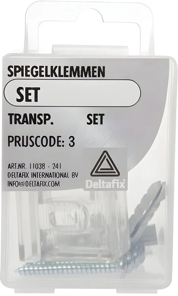 Deltafix Spiegelklemmen Set