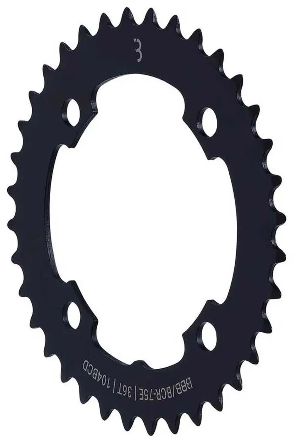 BBB E-bikegear Kettingblad 38T - Zilver - afbeelding 2 van 4