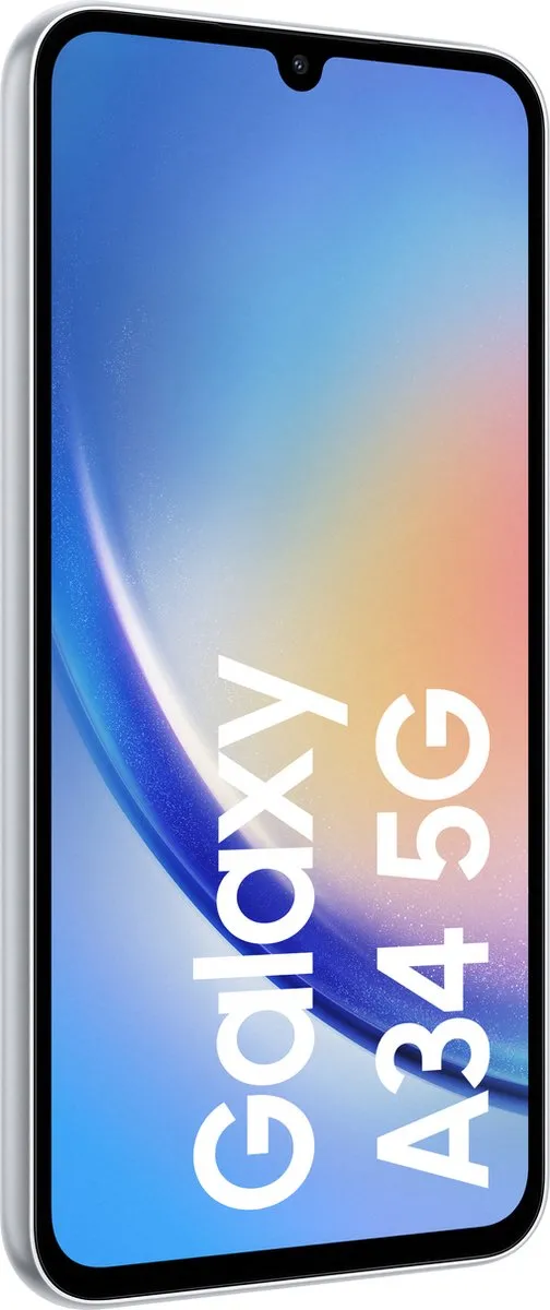 Samsung Galaxy A34 5G SM-A346BZSAEUB - 128GB - Zilver - afbeelding 6 van 6
