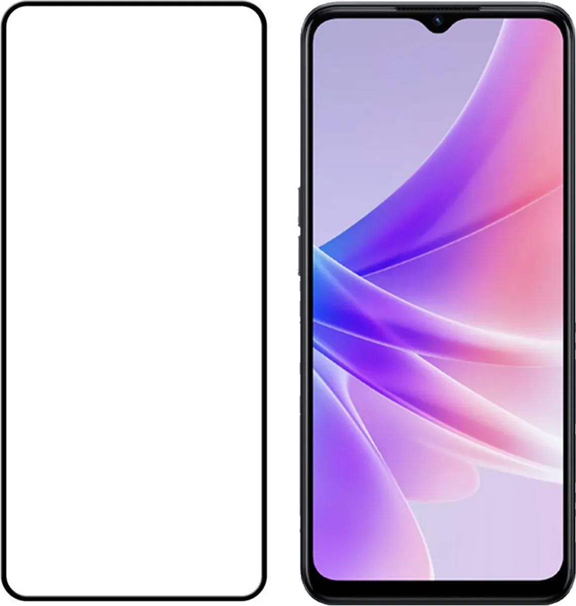 OPPO A77 Hoesglas
