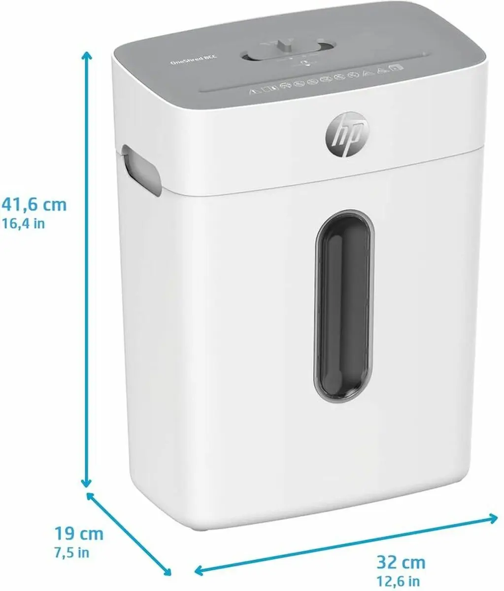 HP OneShred 8CC Documentvernietiger - 8 Vellen - 15L - afbeelding 5 van 6