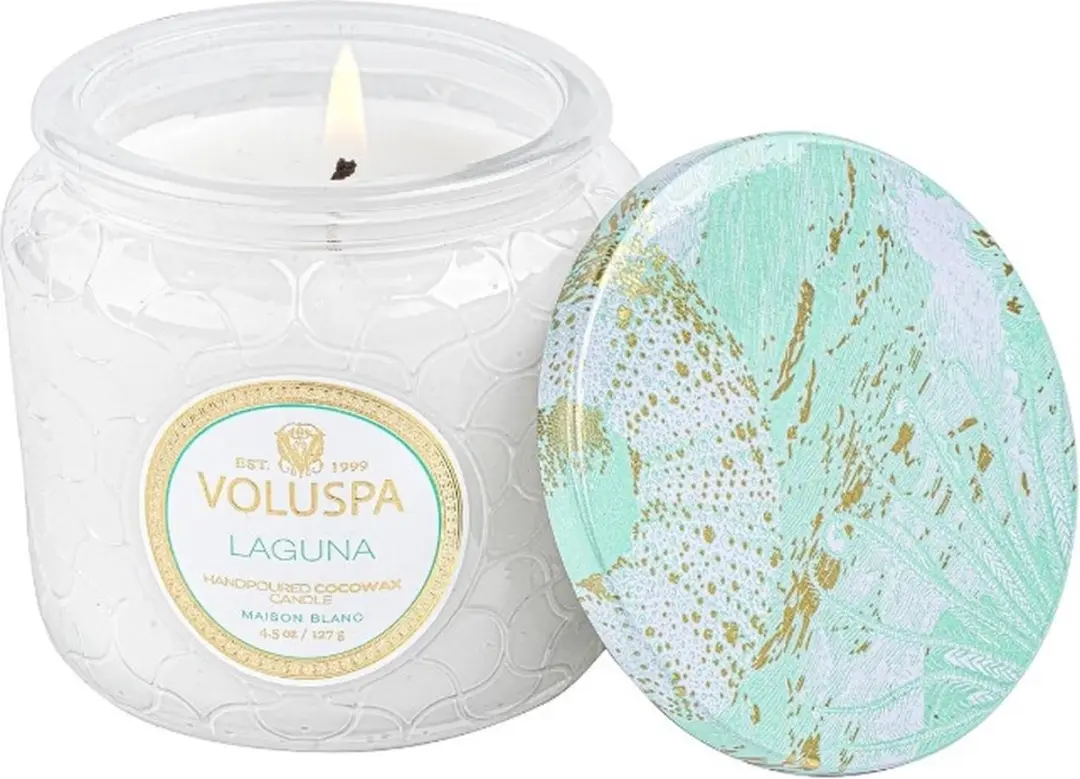 Voluspa Maison Blanc Laguna Geurkaars 127g - Multi - afbeelding 2 van 2