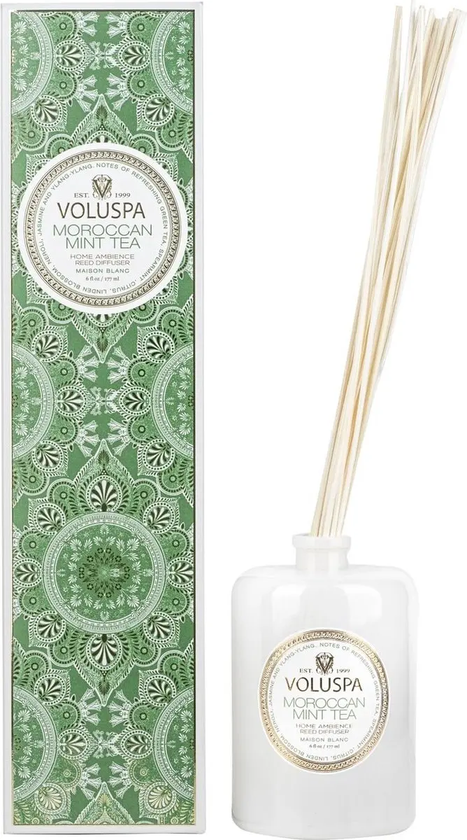 Voluspa Maison Blanc Moroccan Mint Tea Diffuser 177ml