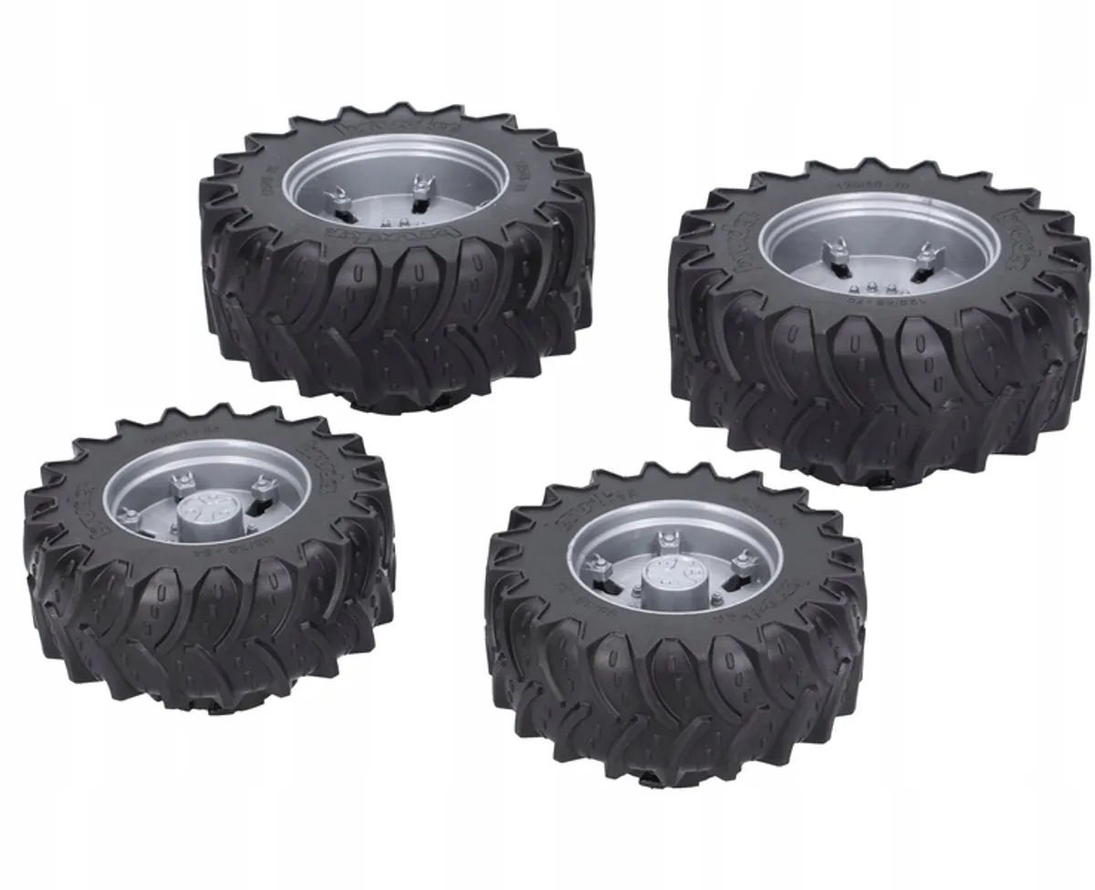 Bruder Professionele Serie 03317 Dubbelluchtset - Zilver/Zwart