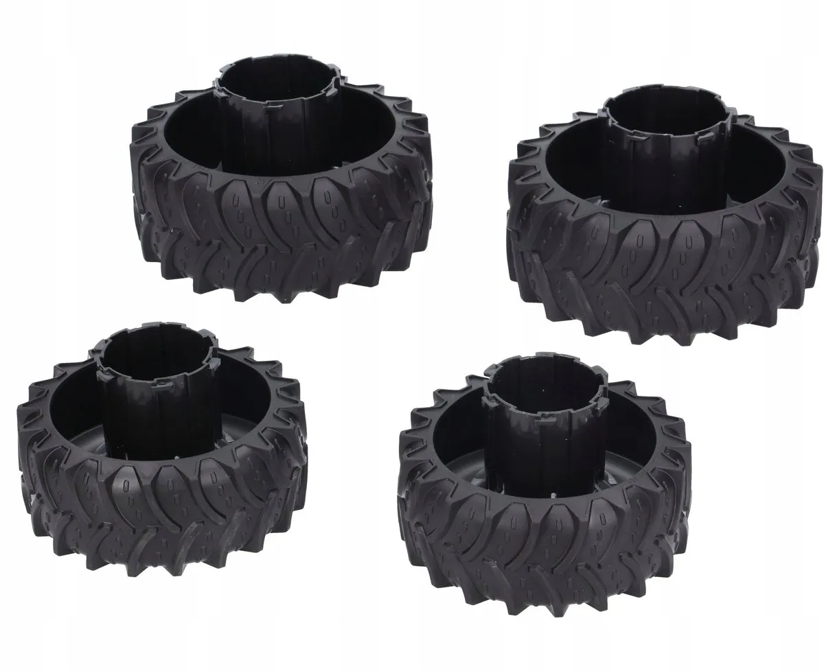 Bruder Professionele Serie 03317 Dubbelluchtset - Zilver/Zwart
