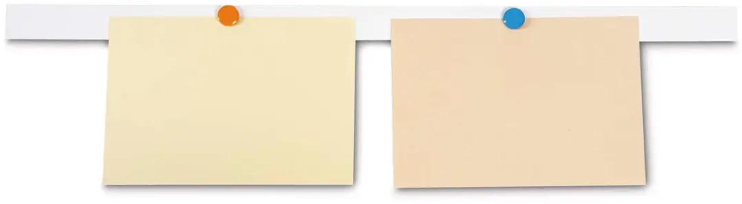 MAUL MAULstandard Metaalstrip 6207002 - 100x5cm - Wit - afbeelding 2 van 6