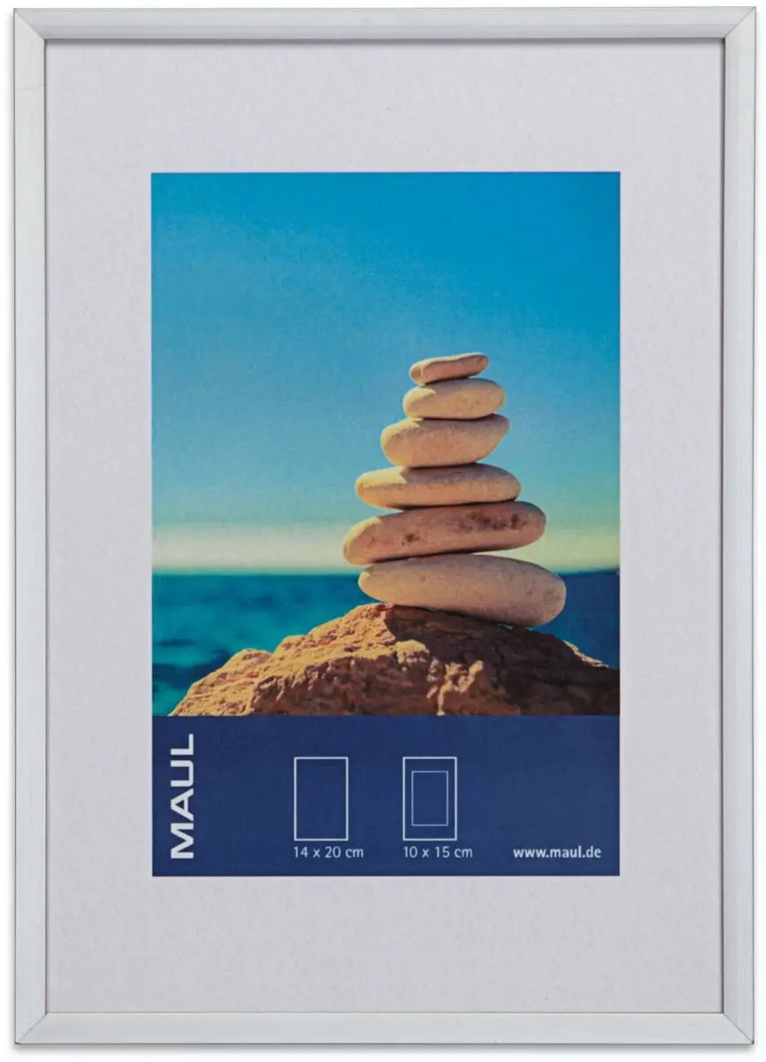 MAUL Fotolijst MAULdesign 15x21cm Aluminium