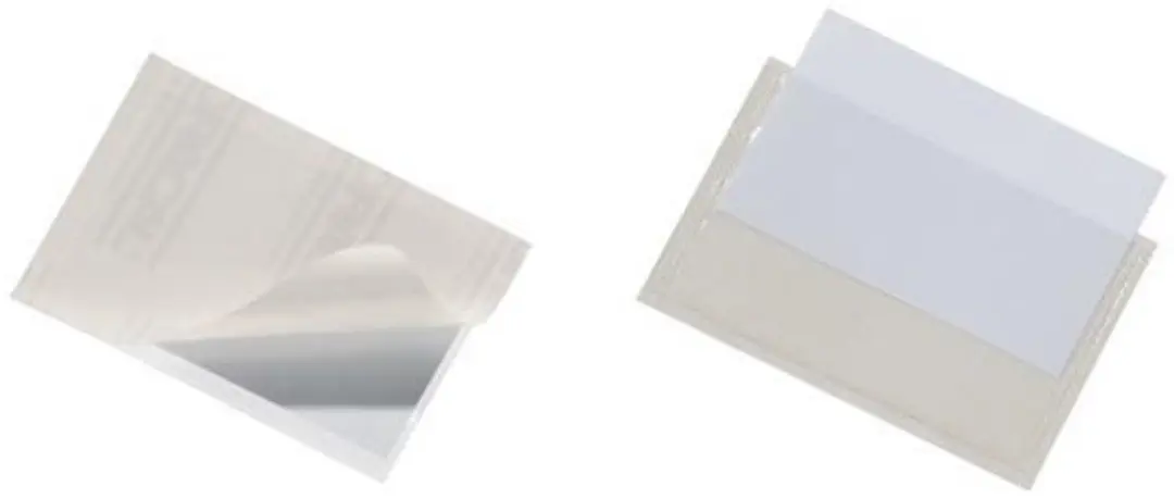 Durable Pocketfix Kaartopslag 57x90mm - 100 Stuks - afbeelding 2 van 6