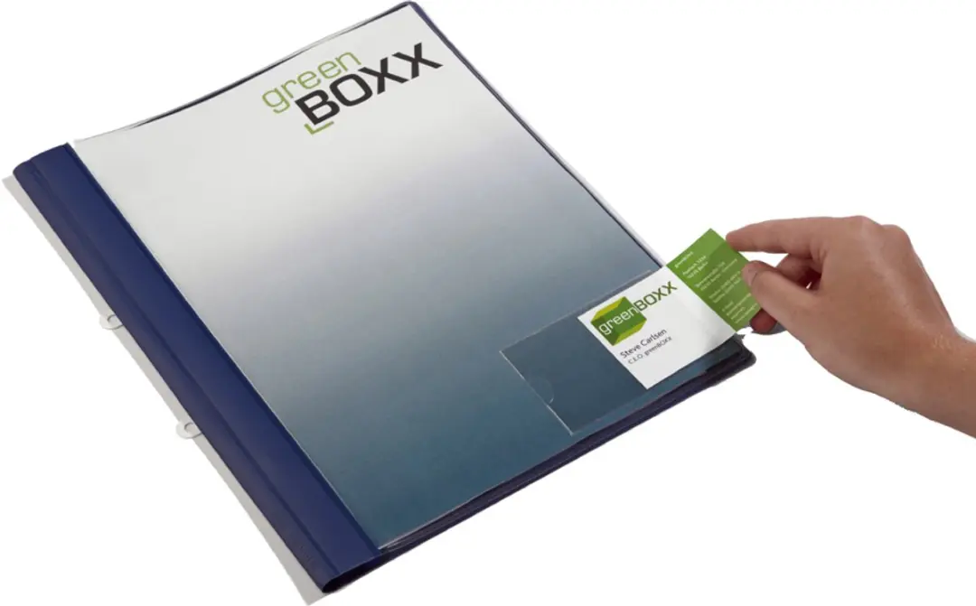 Durable Pocketfix Kaartopslag 57x90mm - 100 Stuks - afbeelding 6 van 6