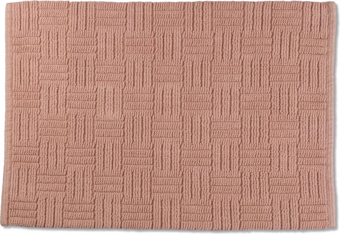 Badmat, Middel, Zalm Rood