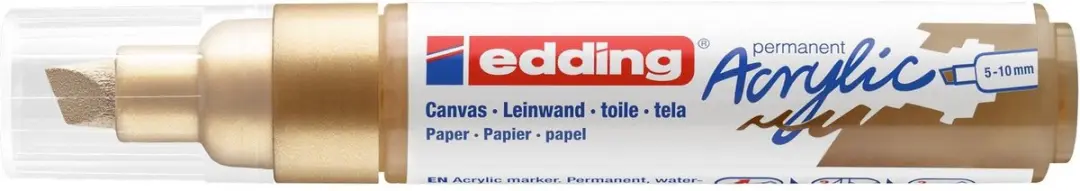 edding e-5000 Acrylmarker Rijkgoud - afbeelding 2 van 3