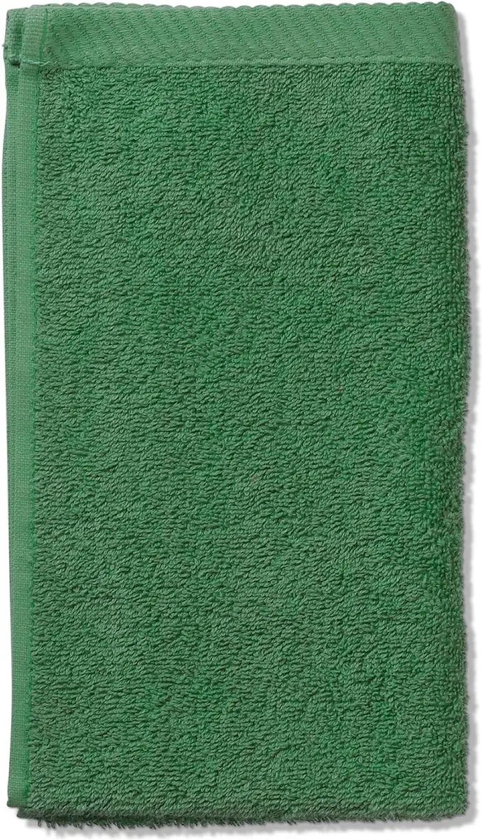 Gastendoek, Set van 3 Stuks, 30 x 50 cm, Blad Groen, Katoen