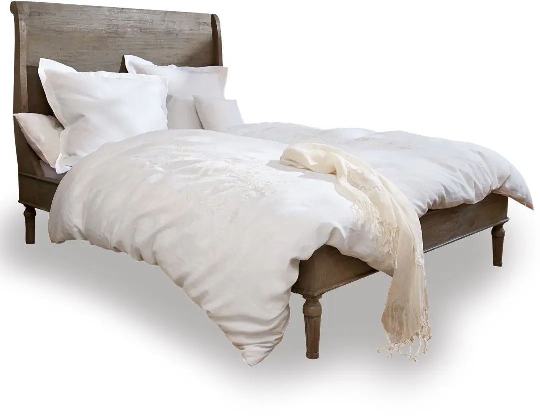 Loberon Bed Saint-Germier Eenpersoons - 180x200cm Bruin - afbeelding 6 van 6
