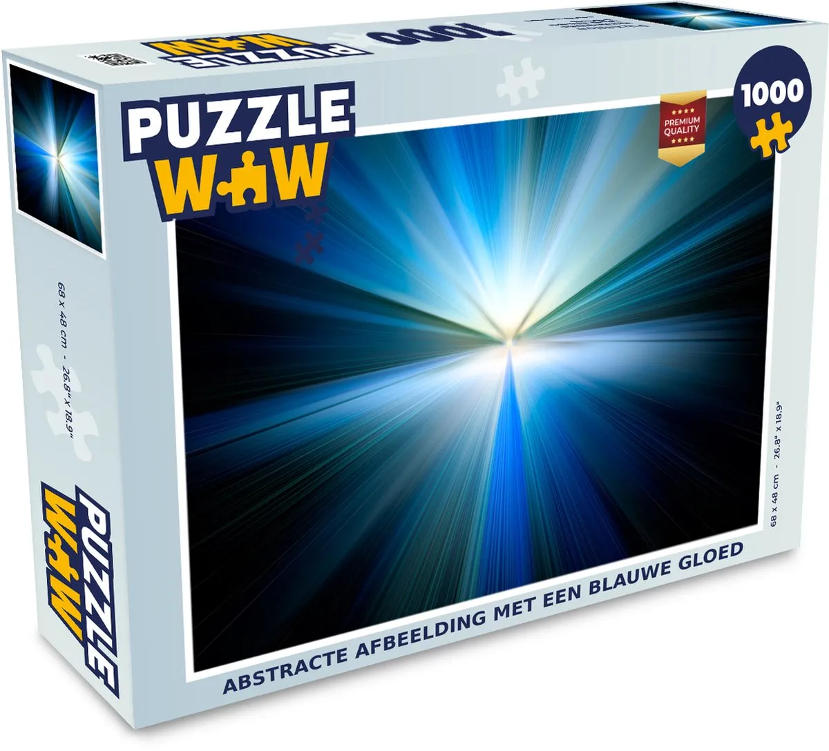 PuzzleWow Abstracte Afbeelding Legpuzzel 1000 Stuks