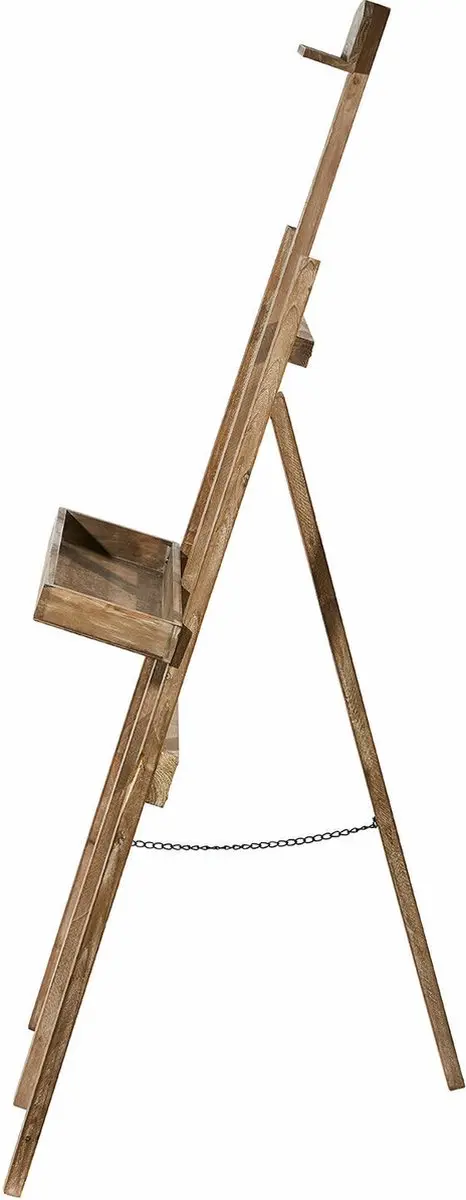 Loberon Schildersezel Handan - 59x18cm - Antiekbruin - afbeelding 5 van 6