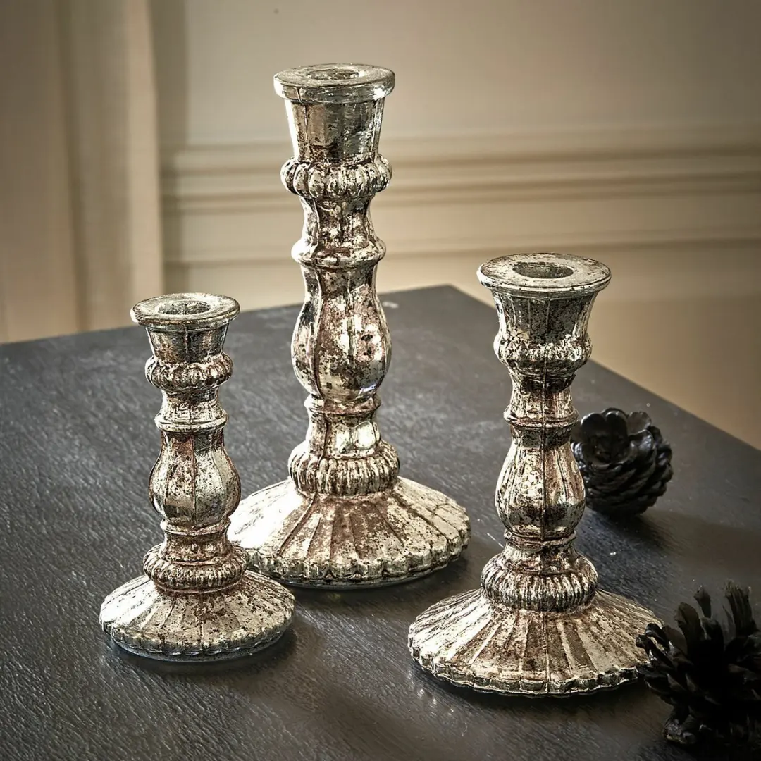 Loberon Favalina Kandelaar - 3 Stuks - Ø11.5cm - afbeelding 6 van 6