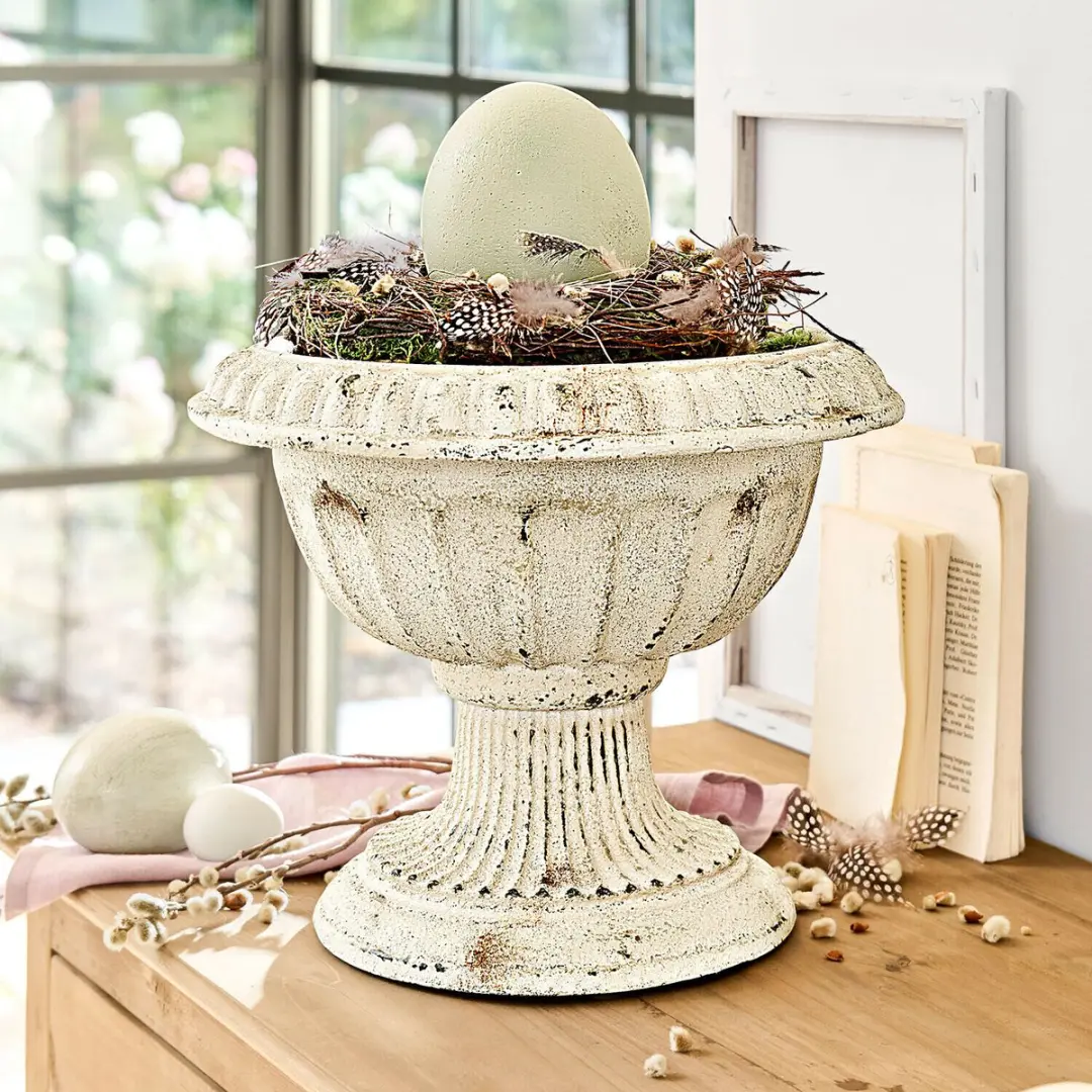 Loberon Amfora Islene Crème 36cm - afbeelding 6 van 6