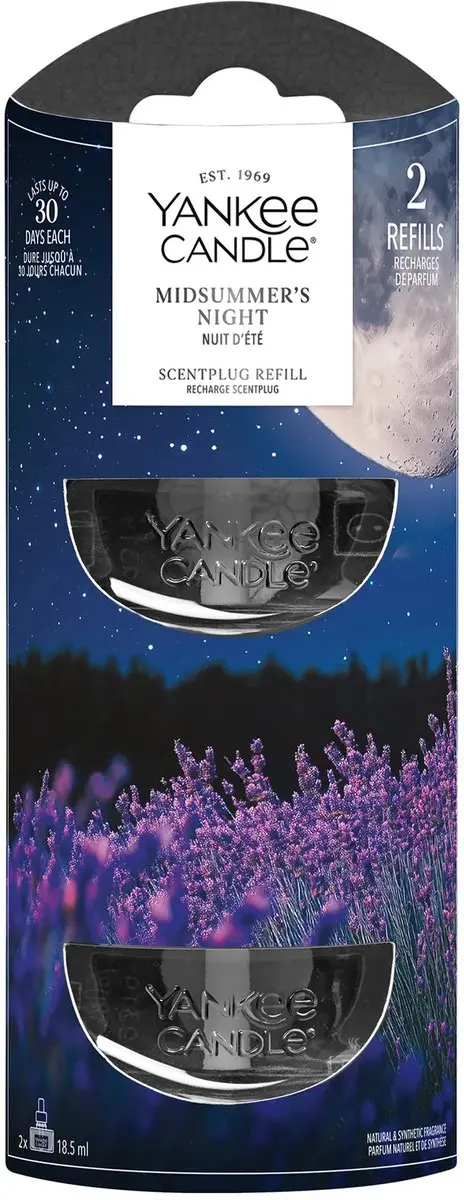 Yankee Candle Midsummer's Night Elektrische Diffuser Navulling