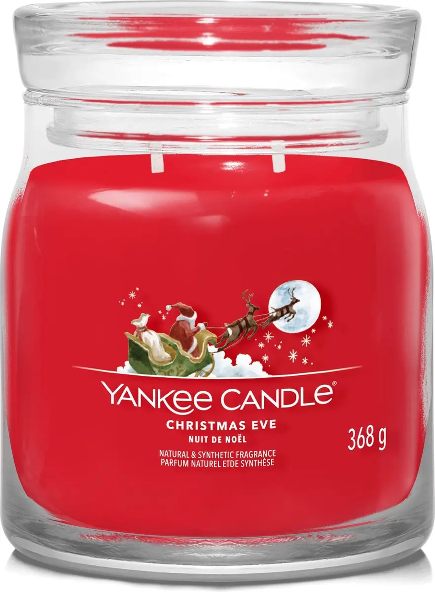 Yankee Candle Christmas Eve Geurkaars Medium - 368g - afbeelding 3 van 4