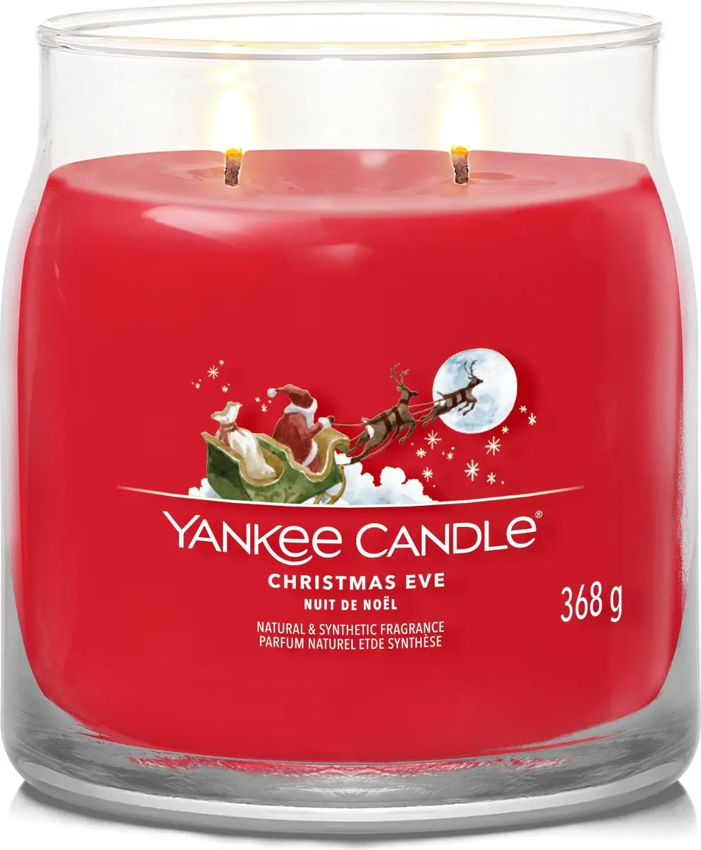 Yankee Candle Christmas Eve Geurkaars Medium - 368g - afbeelding 4 van 4