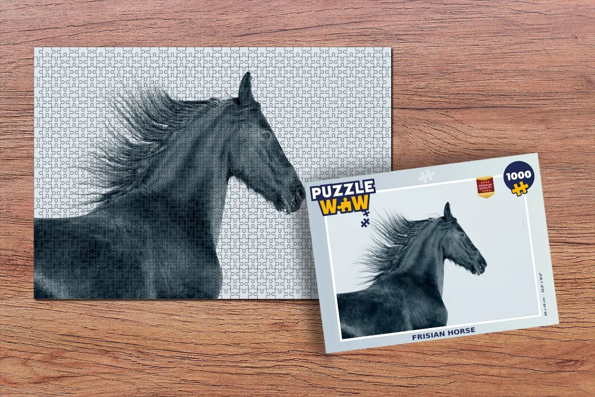 PuzzleWow Fries Wind Legpuzzel 1000 Stuks - Multicolor