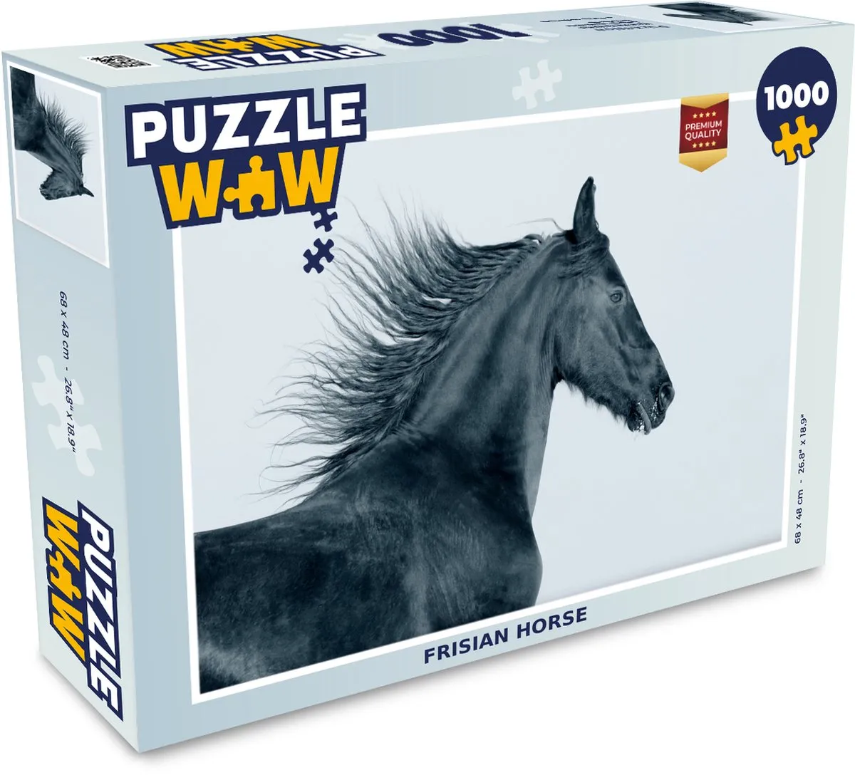 PuzzleWow Fries Wind Legpuzzel 1000 Stuks