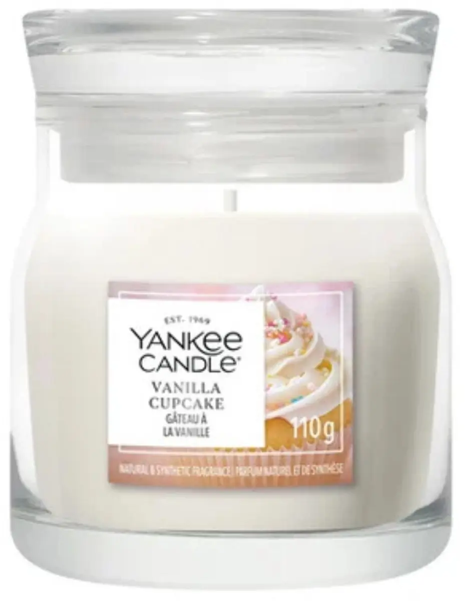 Yankee Candle Vanilla Cupcake Small Tumbler - 110g - afbeelding 3 van 3