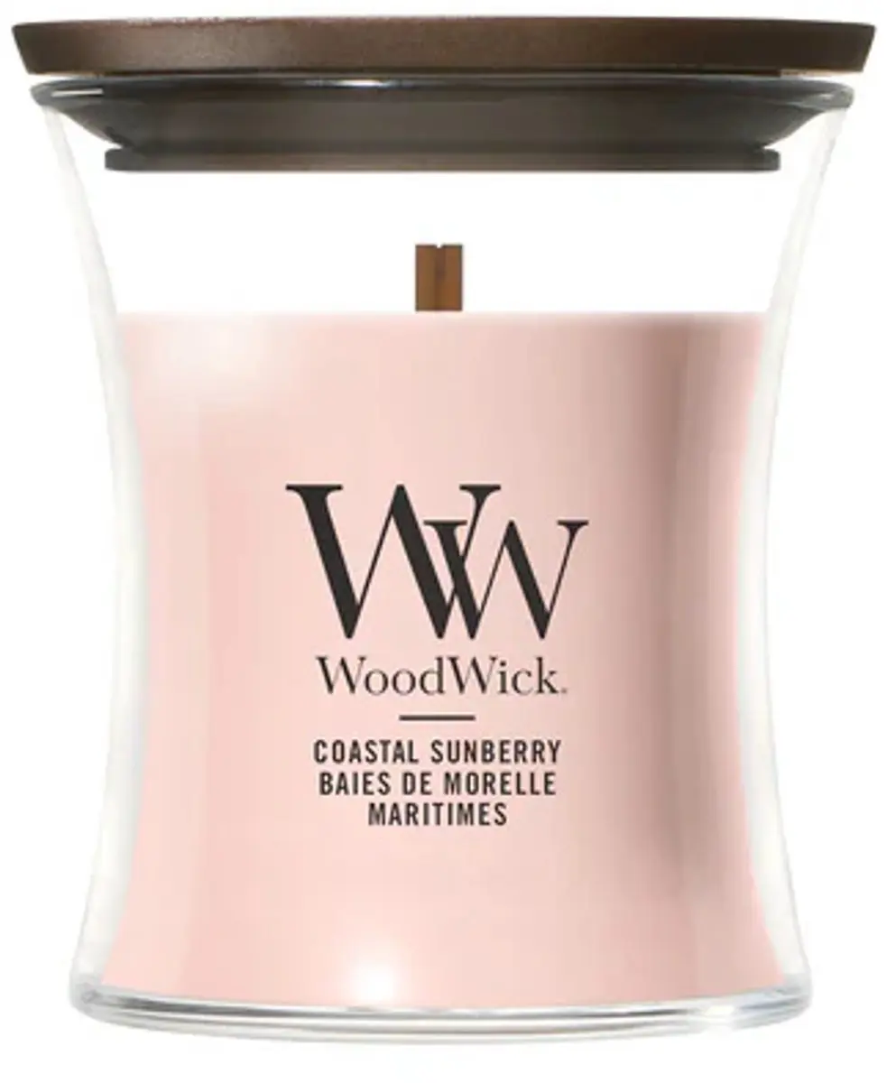 WoodWick Hourglass Coastal Sunberry Mini Geurkaars