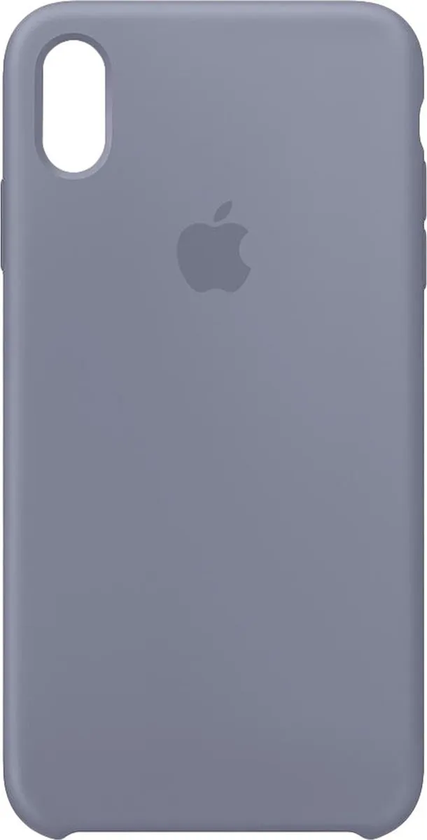 Apple iPhone XS Max Siliconen Back Cover Lavendel