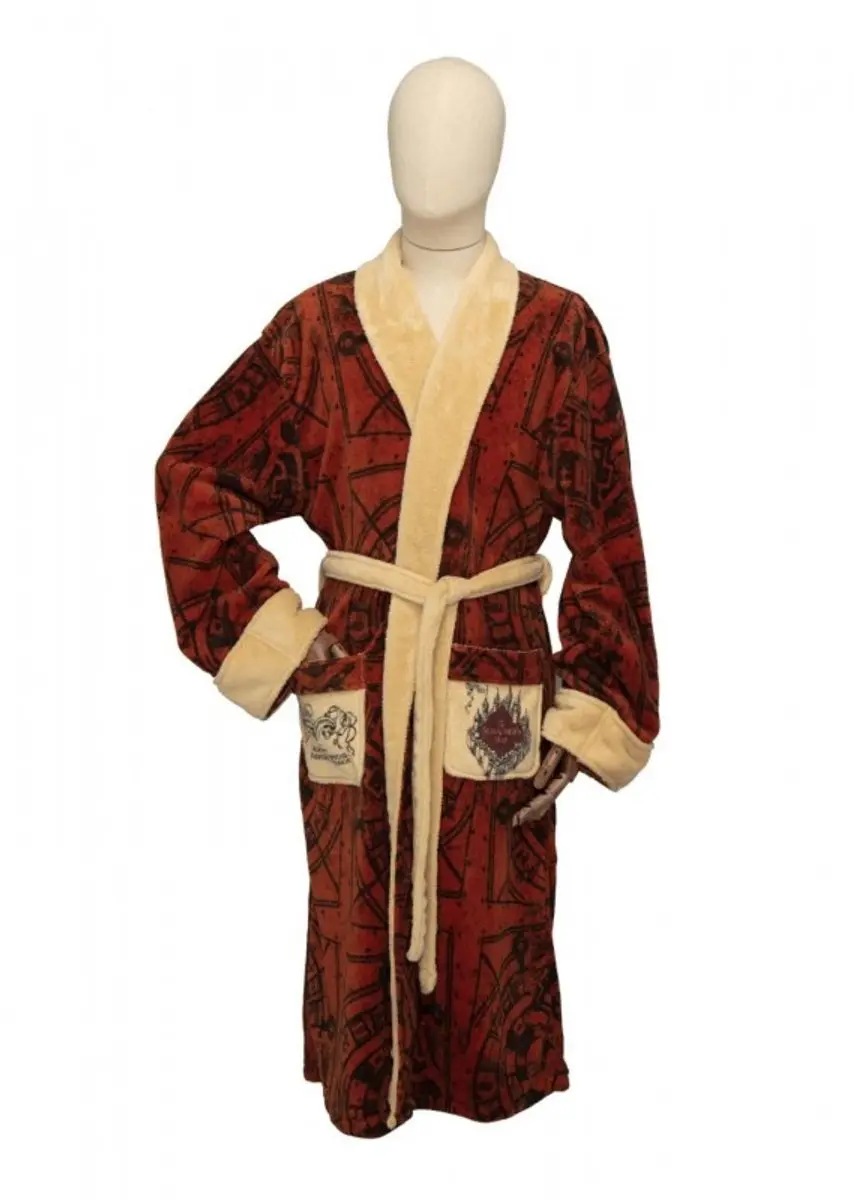 Badjas Harry Potter "Marauder's Map" non hooded