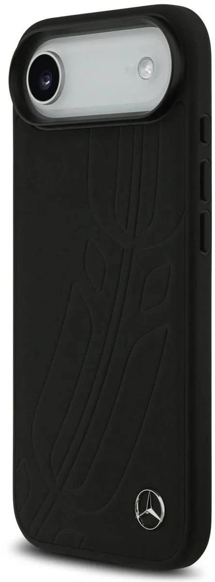 Mercedes-Benz iPhone 17 Air Back Cover - Zwart - 3666339507442