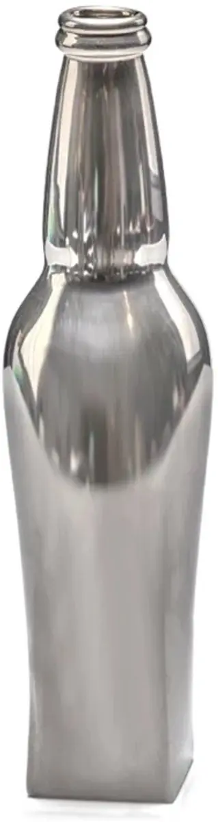 Serax Kris Van Assche Josephine vaas 07 L D8.2cm H30.7cm zilver