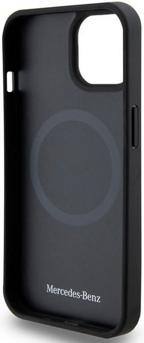 Mercedes-Benz Silicone Back Case iPhone 14 Plus - MagSafe - Zwart