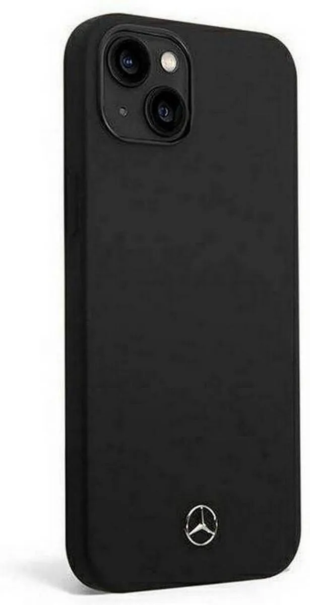 Mercedes-Benz Silicone Back Case iPhone 14 Plus - MagSafe - Zwart