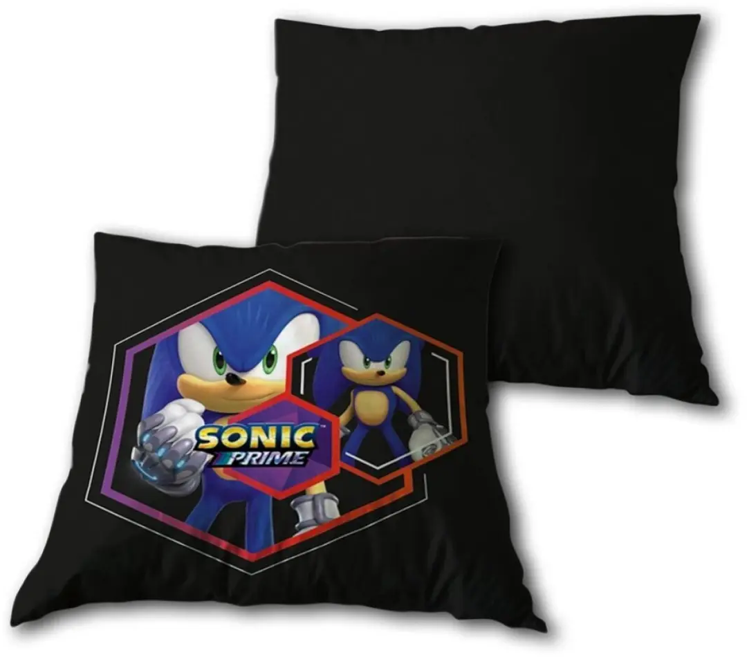 Sonic sierkussen zwart