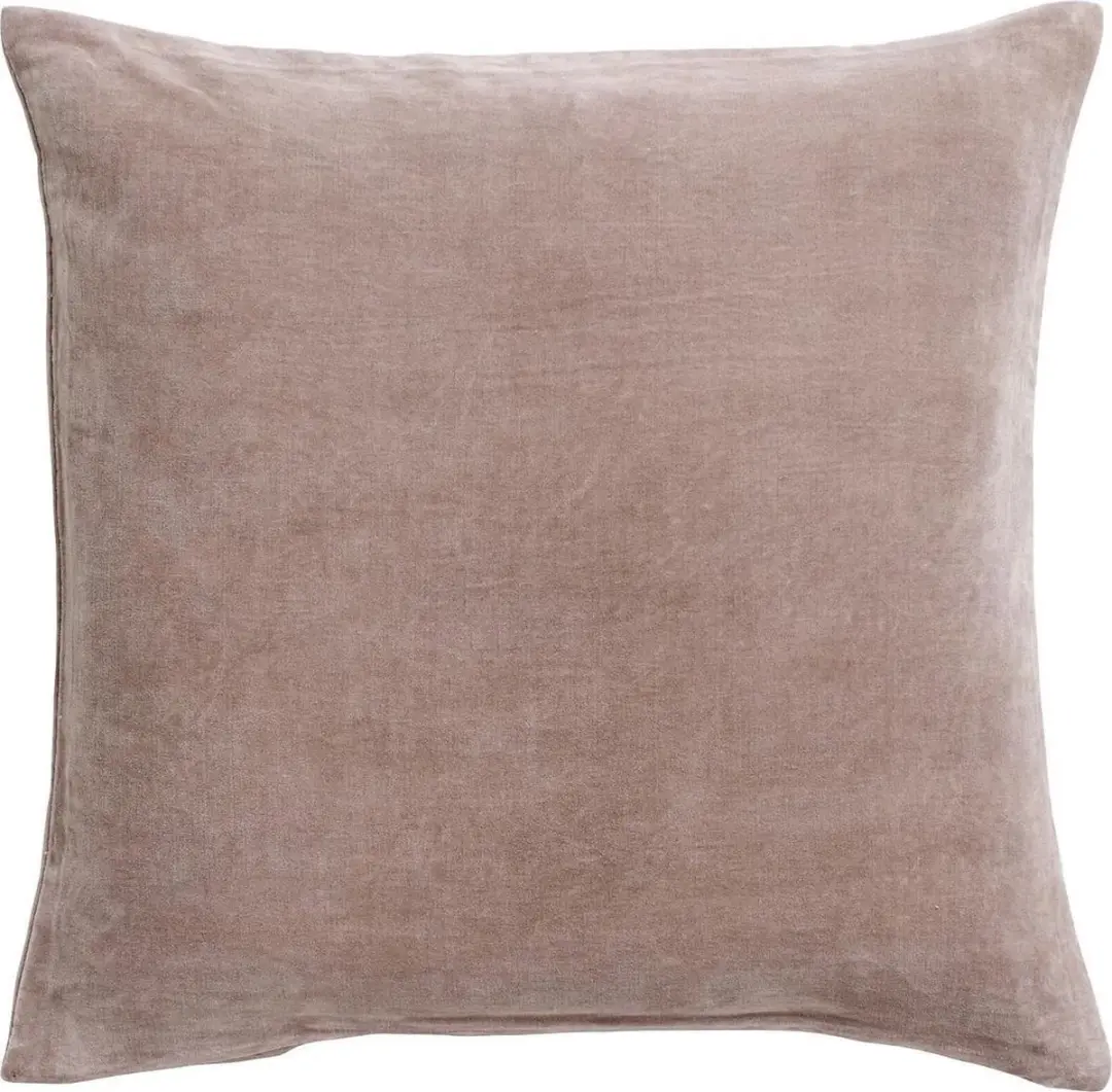 Sierkussen Hamno velvet grijs 50 x 50