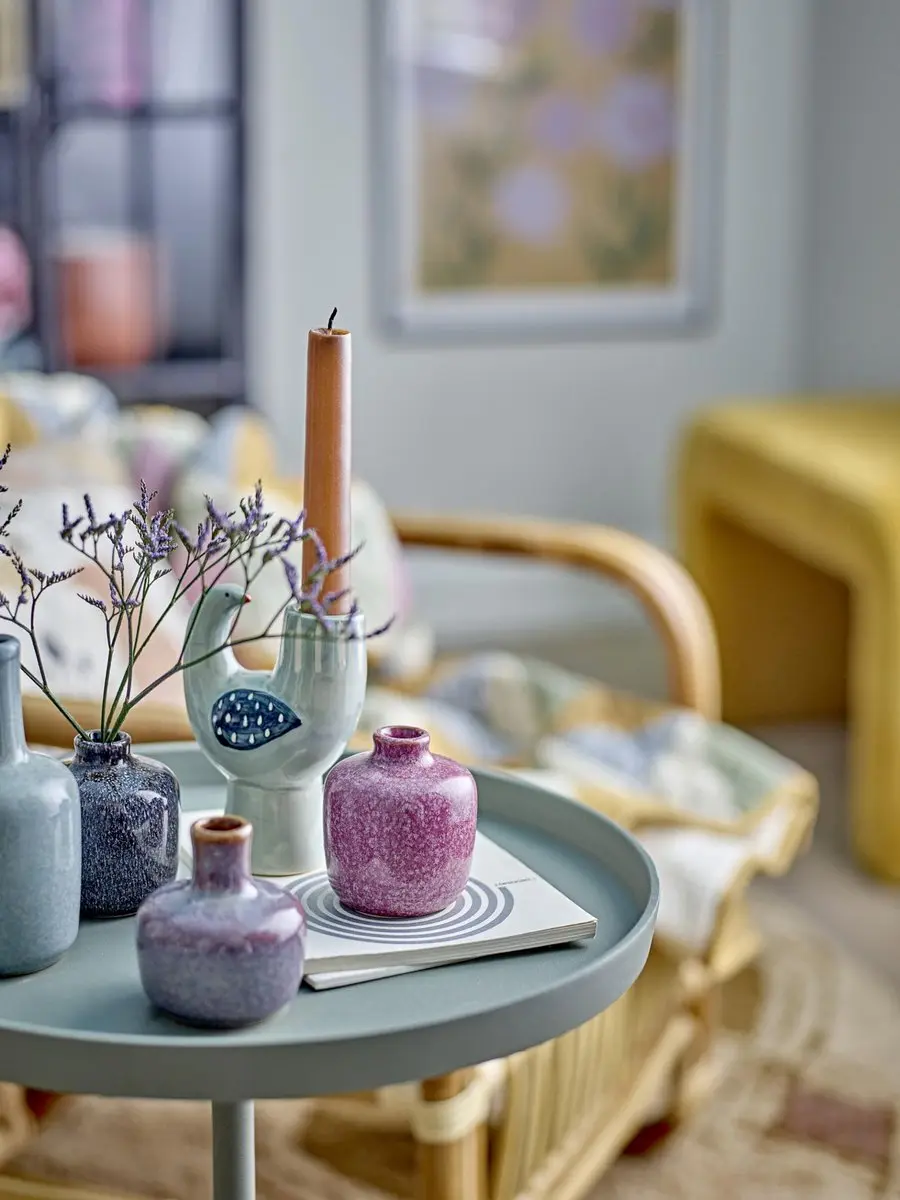 Bloomingville Trudy Kaarshouder - Blauw - afbeelding 4 van 5