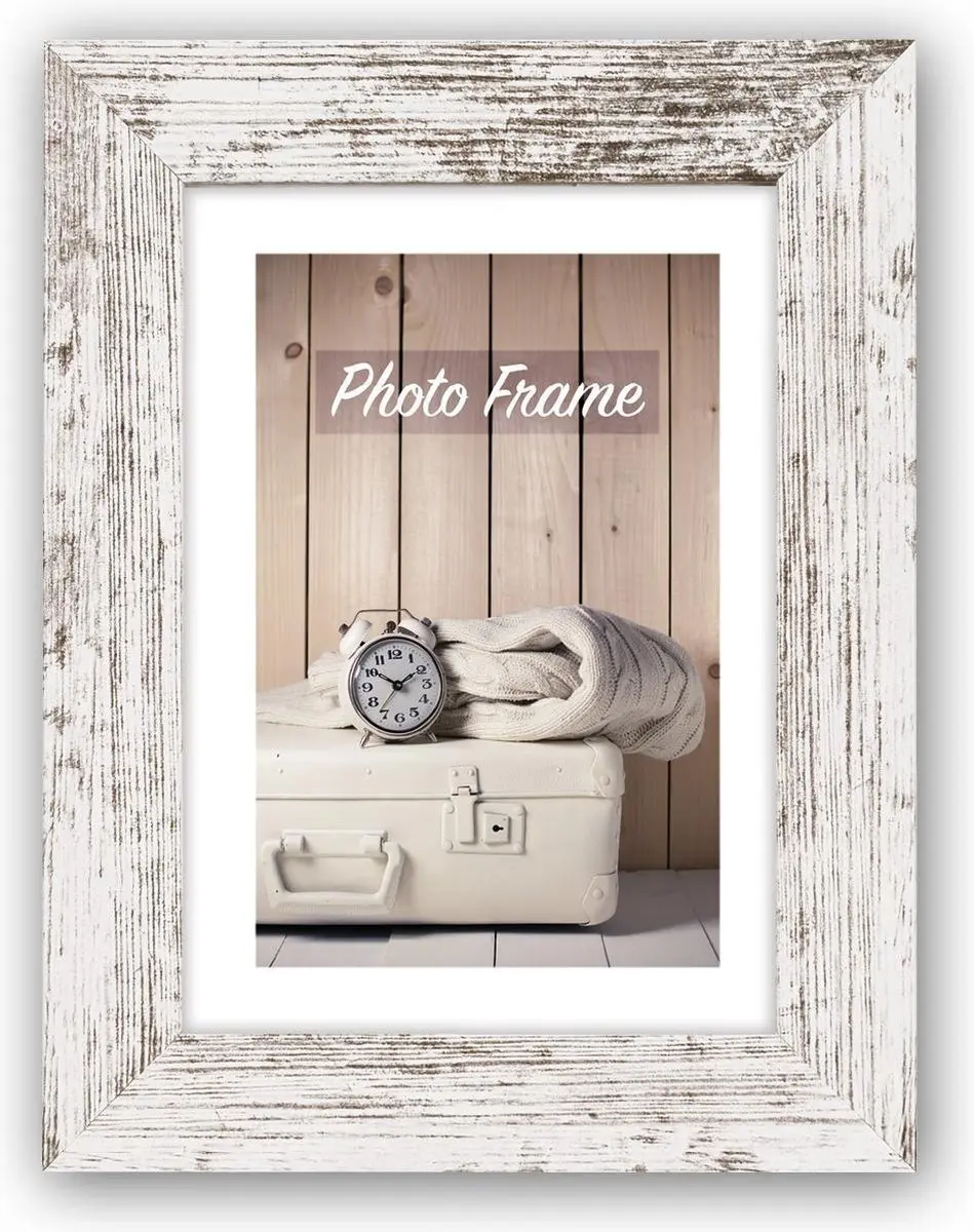 Zep Nelson 6 Houten Fotolijst 30x40cm - Wit - afbeelding 3 van 5